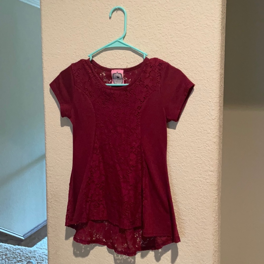Maroon Top